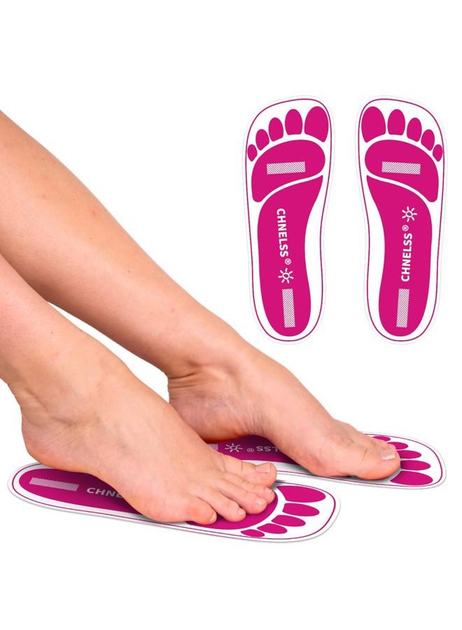 CHNELSS Pink 180 Pairs(360Feets) Spray Tan Feet Pads for Sunless Tanning Airbrush Spray Tan Sole Protecter - Image 1
