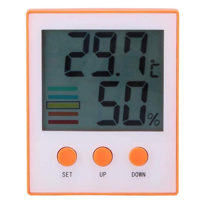 Digital Indoor Thermometer Hygrometer with Humidity Guage Accurate Temperature Monitor Meter for Home, Office, Greenhouse - Image 1