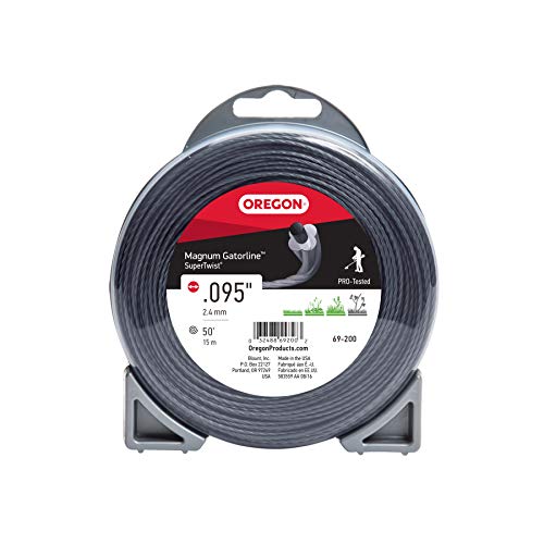 Oregon 69-200 Super-Twist Magnum Gatorline String Trimmer Line .095-Inch Diameter x 50-Foot Donut - Image 1