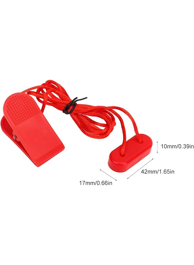 erorex Treadmill Safety Key, Strong Abs Construction, Lightweight, Easy To Install, Magnetic Attraction, Universal Replacement For Most Treadmills, Ideal For Runners  - Image 5