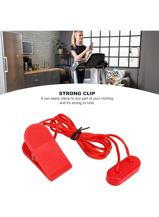 erorex Treadmill Safety Key, Strong Abs Construction, Lightweight, Easy To Install, Magnetic Attraction, Universal Replacement For Most Treadmills, Ideal For Runners  - Image 3
