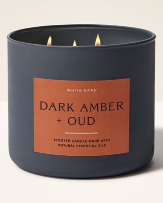 Dark Amber & Oud 3-Wick Candle