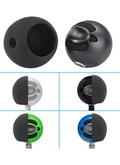 KASTWAVE Snowball Pop Filter Microphone Windscreen Foam Cover Compatible with Blue Snowball iCE Mic Improve Audio Quality  - Image 3