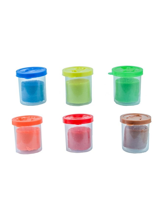 بولو مجموعة عجينة تشكيل بولو - ٦ ألوان زاهية (٣٠٠ غرام إجمالاً) | تتضمن ٤ قوالب بأشكال ممتعة | عجينة آمنة وناعمة وغير سامة للأطفال | مجموعة ألعاب وحرف إبداعية للأطفال - Image 3