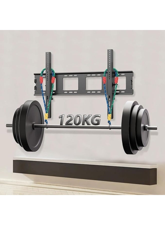Large Heavy Universal TV Wall Mount for 60-110 Inch Screens, Up to 200 kg, Tiltable TV Wall Mount Max VESA 900 x 600 mm, Wall TV Hook 70 75 80 85 86 90 95 100 110 Inches - Image 4