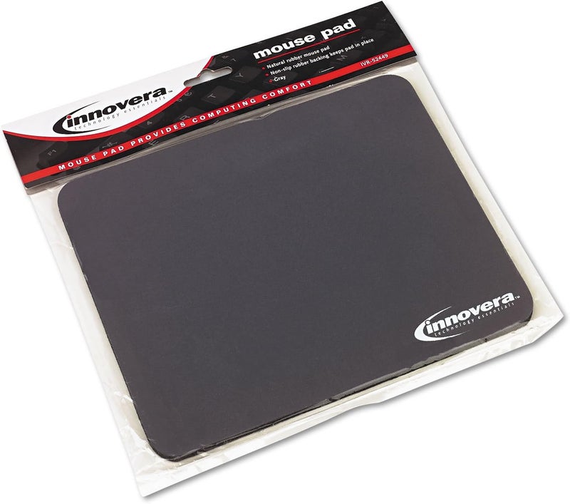 Innovera IVR52449 LatexFree Mouse Pad  Gray - Image 2