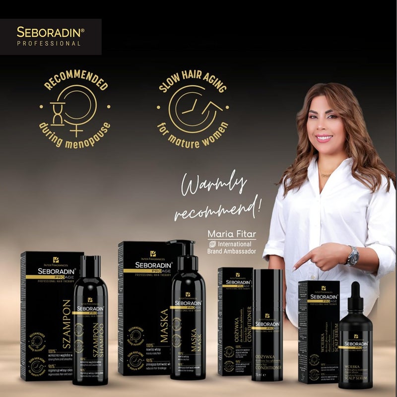 Seboradin Conditioner Hair Conditioner  Conditioner Hair Women  For Mature Weakened Hair  Anti Ageing Hair Therapy Leave In 75 ml - Image 2