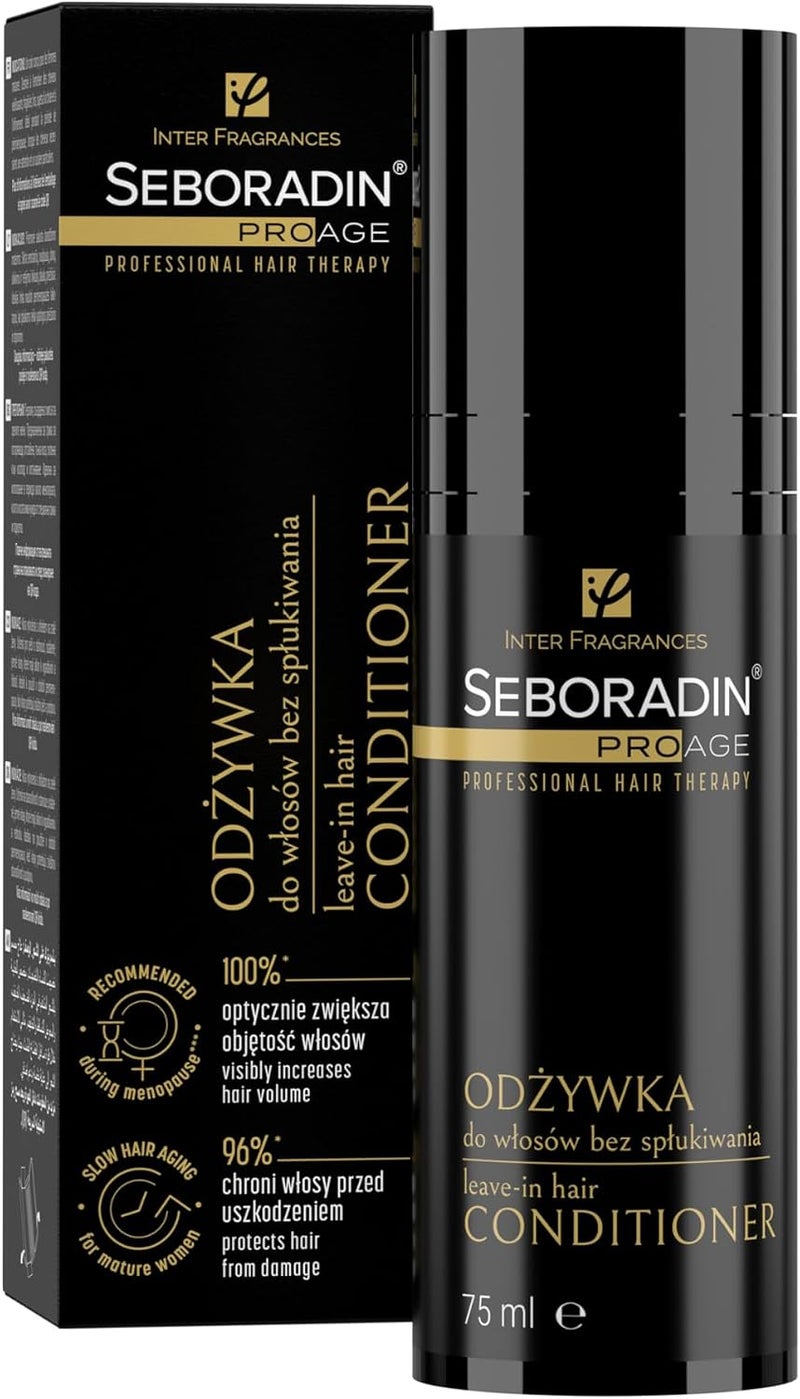 Seboradin Conditioner Hair Conditioner  Conditioner Hair Women  For Mature Weakened Hair  Anti Ageing Hair Therapy Leave In 75 ml - Image 1