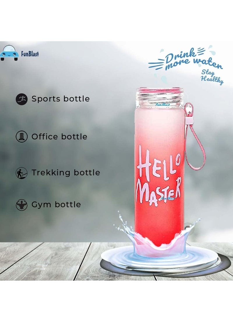 Generic - Hello Master Water Bottle for Outdoor Drinking Tools, Multi-Color - One Piece - Image 1