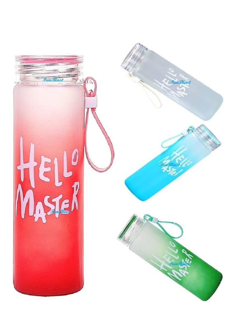 Generic - Hello Master Water Bottle for Outdoor Drinking Tools, Multi-Color - One Piece - Image 1