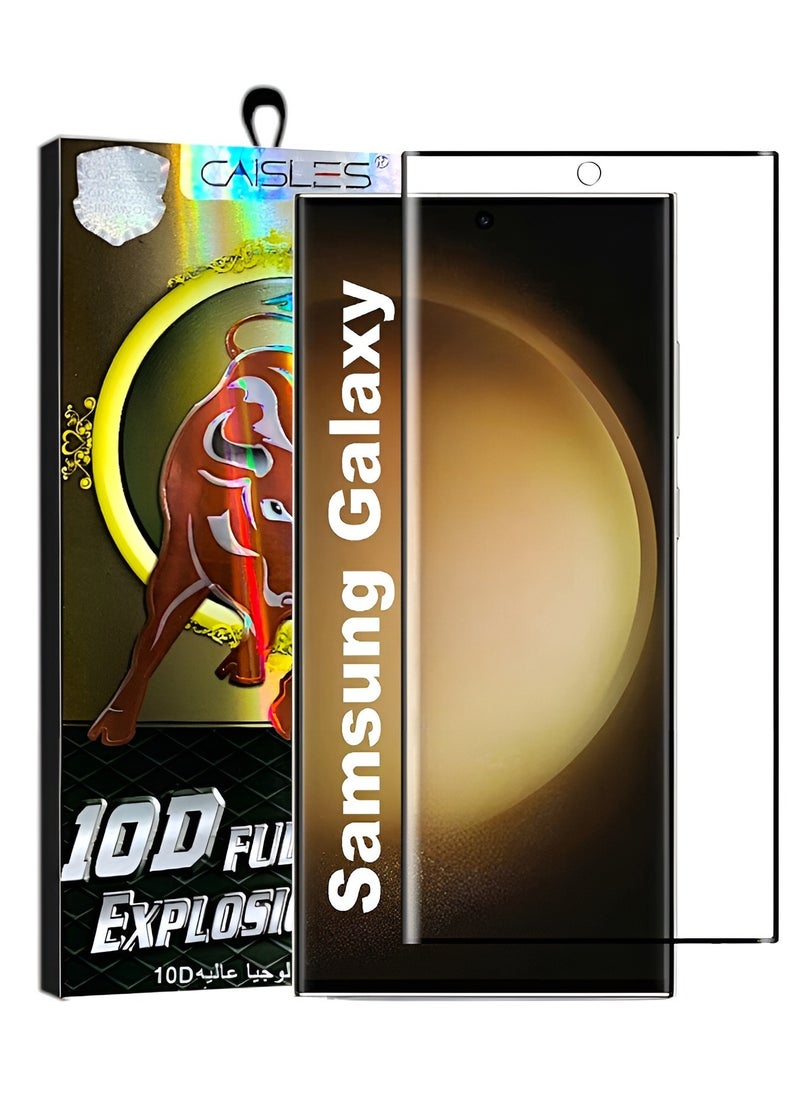كايسلز - واقي شاشة نانو 10d لسامسونج جالكسي اس 10 (Samsung Galaxy S10), بتصميم منحني حماية فائقة من الحافة الى الحافة مع الوضوح الفائق والحماية ضد السقوط والخدوش، شفاف - Image 1