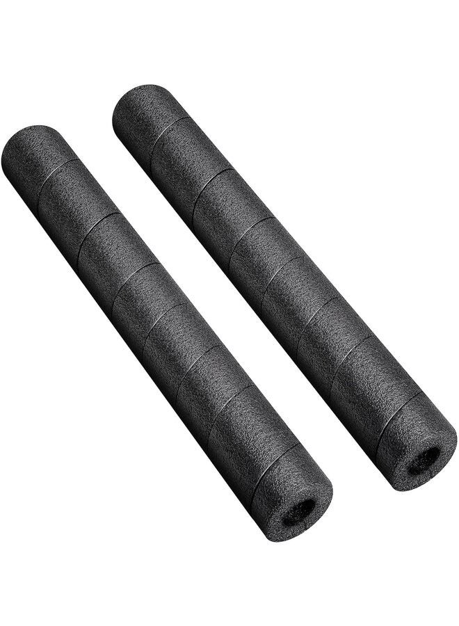 2 Pack Pipe Insulation Foam Tube - 15.7 Inches Black Foam Pipe Covers - Multi-Purpose Soft Foam Tubing for Outdoor Indoor Swimming Pool Handle Water Pipes - Image 5