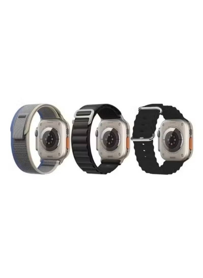 vesus 3Pack Watch Band 49mm 45mm 44mm 42mm Alpine Loop Band Trail Band