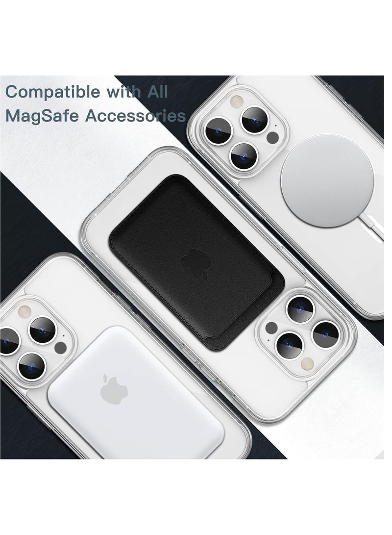 Magnetic Case for iPhone 13 pro max 6.7-Inch Compatible with MagSafe Wireless Charging, Shockproof Phone Bumper Cover, Anti-Scratch Clear Back (Clear)  - Image 5