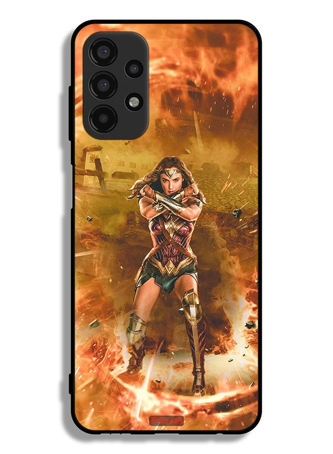 Tolwak Samsung Galaxy A13 4G Protective Case Cover Wonder Women - Image 1