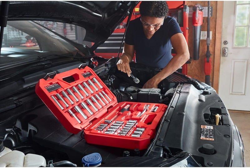 CRAFTSMAN Mechanics Tool Set 38 Inch Drive 61 Piece CMMT45161 - Image 4