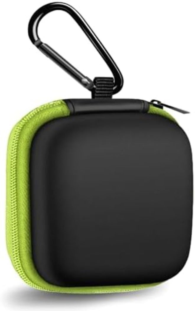 MOLOVA for Earbuds Carrying Case, Small Oval Storage Cases, Tech Pouch, Portable Storage Earbud Pouch Bag for Earbuds, in-Ear Headphones, Earphones, Headsets, Hearing Aids, USB Charging Cable, Purple1 - Image 1