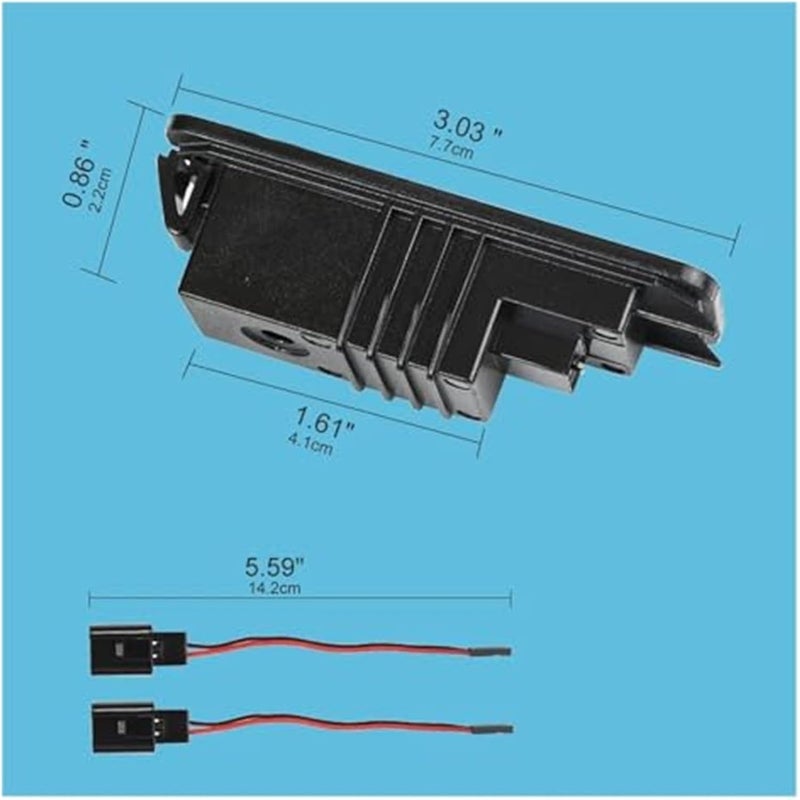 Wivplex Waterproof License Plate Light for VW - Image 2