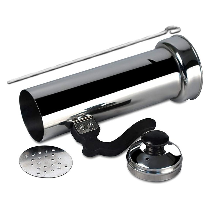 Stainless Steel Tubular Kuzha Puttu Maker (Pack of 2) - to use with Pressure Cooker Top  - Image 4
