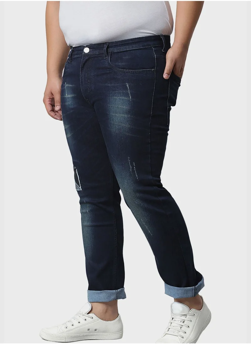 Instafab Plus Casual Jeans