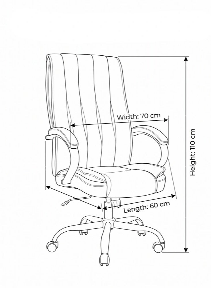 Karnak Camar Medium Back Office Chair, Adjustable Mesh Desk Chair with Lumbar Support | For Computer Workstation, Study Room & Home Office Use - Image 3