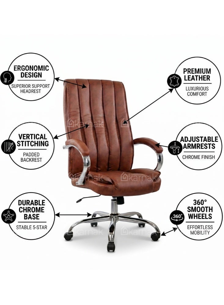 Karnak Camar Medium Back Office Chair, Adjustable Mesh Desk Chair with Lumbar Support | For Computer Workstation, Study Room & Home Office Use - Image 5
