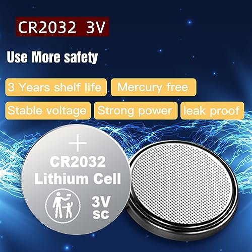 Nightkonic 50 pcs Pack - CR2032 Battery 3v Lithium Button Cell Coin 2032 Battery - Image 4