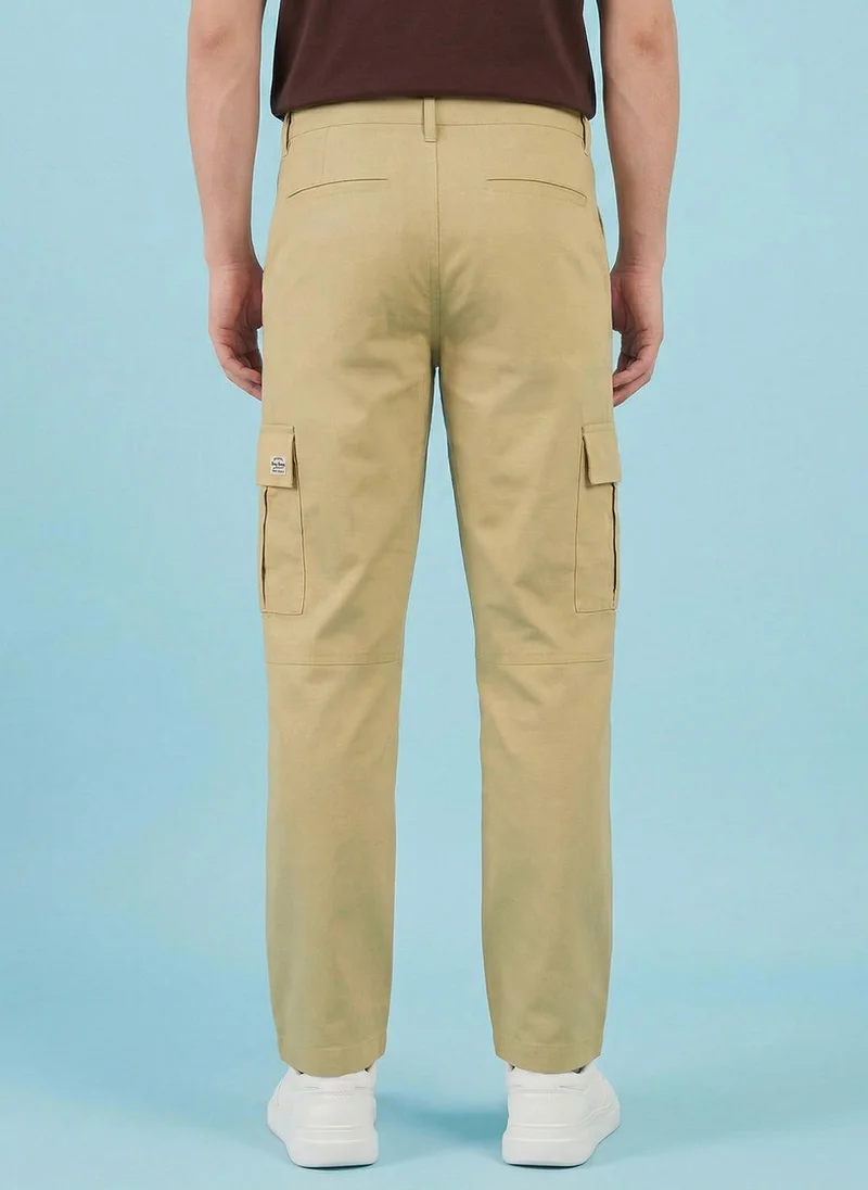 Being Human Khaki Men Cargo Pants for Men | Best Price UAE