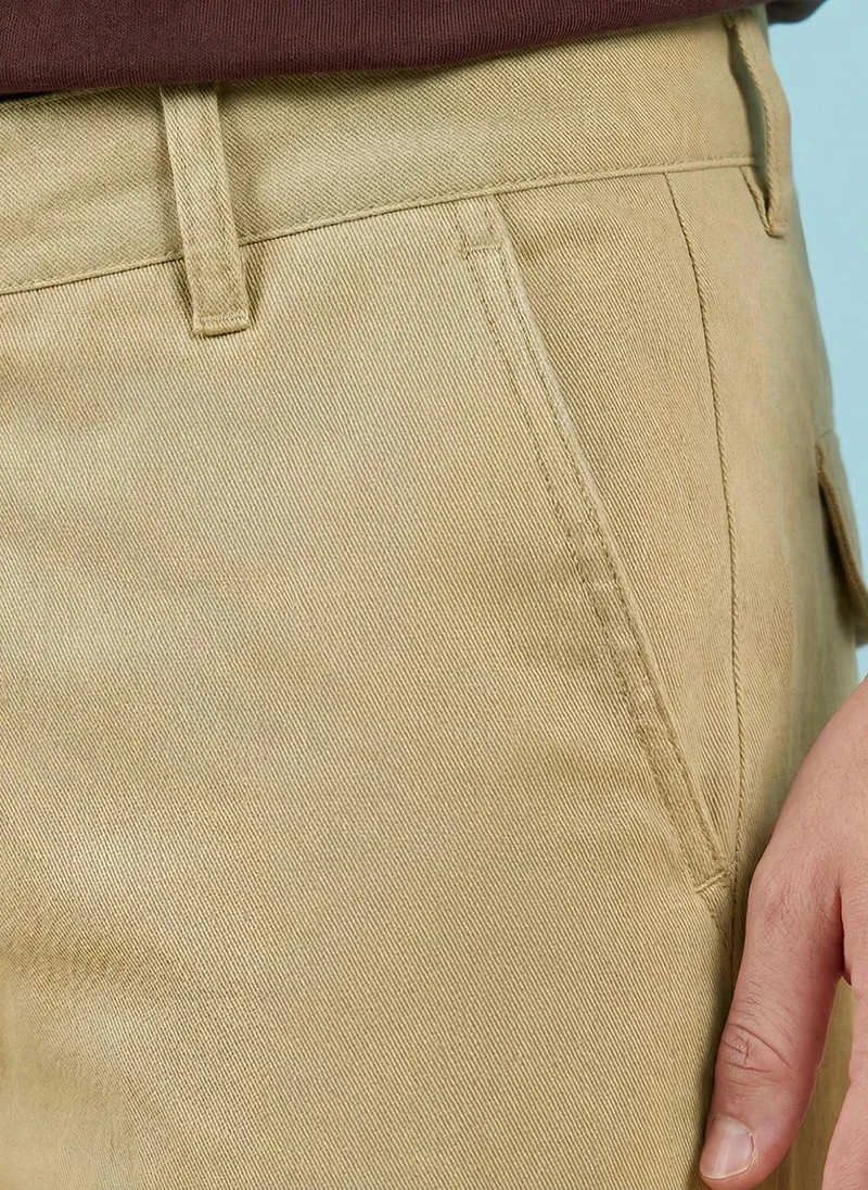 Being Human Khaki Men Cargo Pants for Men | Best Price UAE