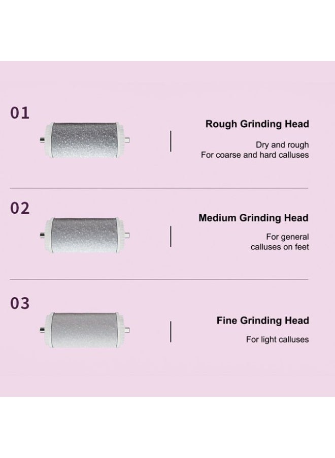 BlueFire Electric Professional Pedicure Tool & Callus Remover for Smooth Feet – Rechargeable Waterproof Foot File with 3 Rollers, 2 Speeds, LED Display & USB Charging | Complete Foot Care Kit for Dead Skin, Hard Skin Removal | Men & Women Pedicure Tools for Home, Salon, Travel - Image 2