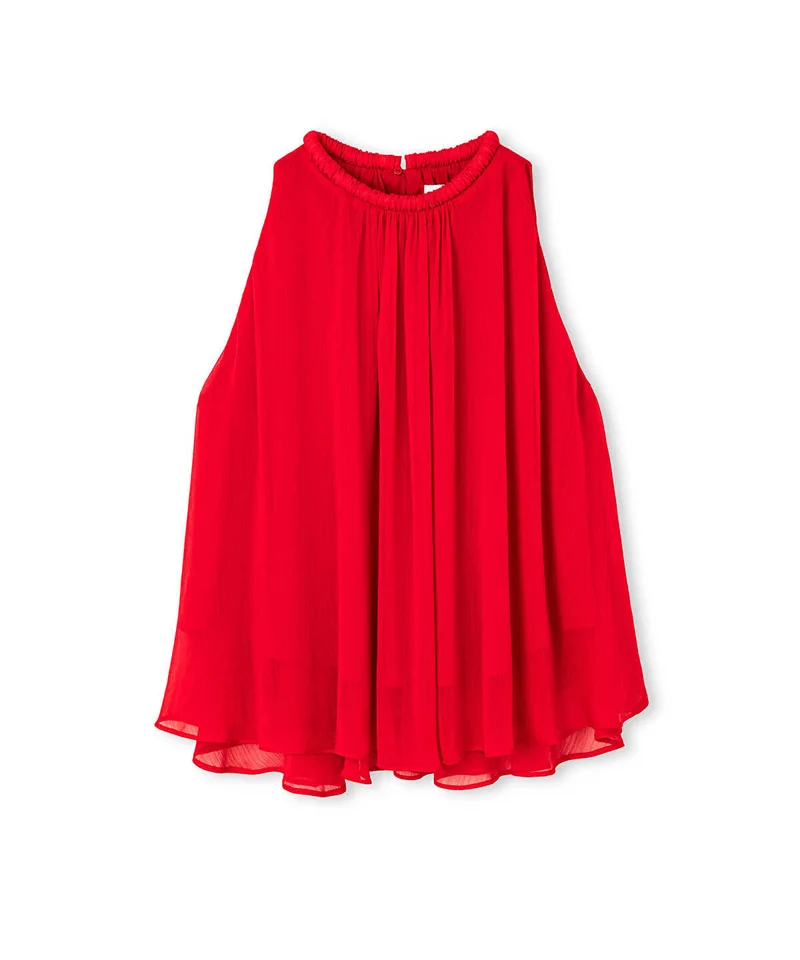 Ipekyol  Halter-Neck Chiffon Blouse for Women | Best Price UAE