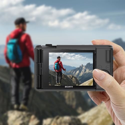 Tedubax Silicone Case for Sony ZV-1F/ ZV-1 II/ZV-1M2 Digital Camera with 2PCS Screen Protector and a Lanyard Sony ZV-1 II case- Black - Image 3