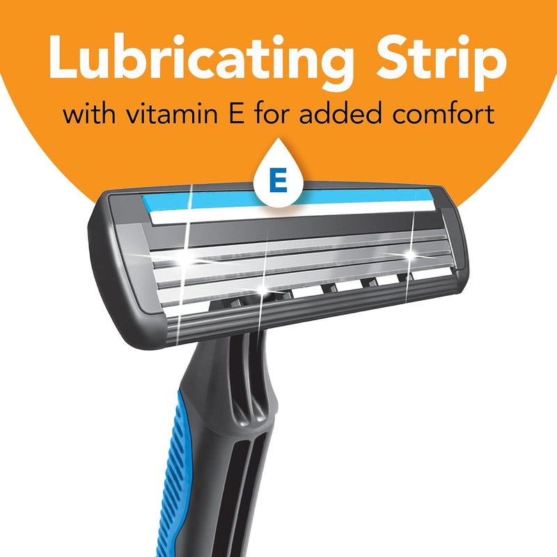 BIC Comfort 3 Disposable Shaver for Men - 4 Count - Image 4