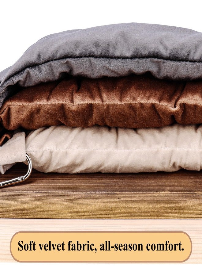 JSPYFITS أرجوحة جدارية خشبية للقطط من JSPYFITS، مقاس 18.9 × 12.6 بوصة، أرجوحة أثاث للقطط بطبقتين، سرير كبير قابل للإزالة متعدد الوظائف للقطط للنوم/اللعب/التسلق، مكان جلوس للقطط الصغيرة على النافذة، سهلة التركيب بنفسك (بني) - Image 2