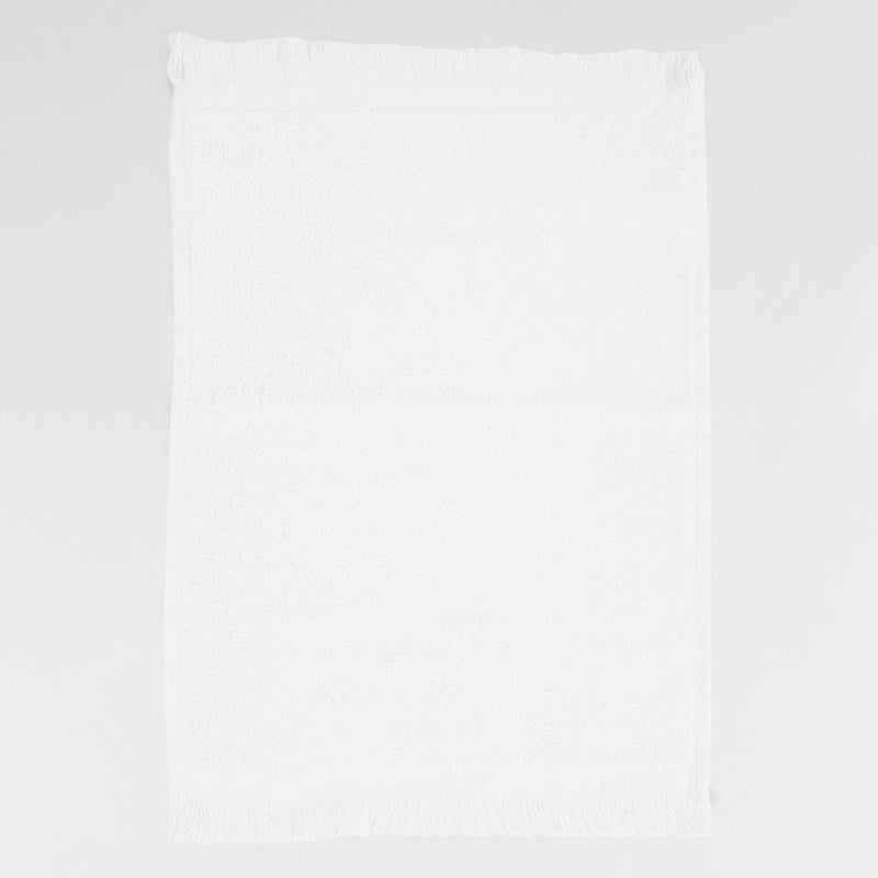TBF ToteBagFactory (12 Pack Set of 12- Promotional Priced Fingertip Towels (White) - Image 2