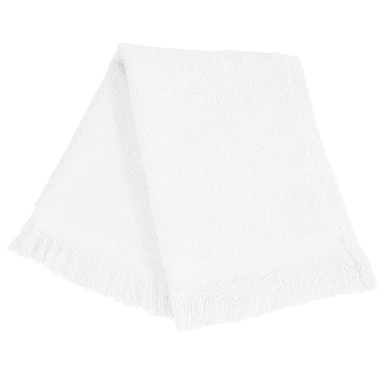 TBF ToteBagFactory (12 Pack Set of 12- Promotional Priced Fingertip Towels (White) - Image 1
