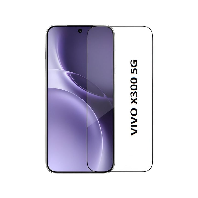 ANDYGLASSES Tempered Glass Screen Protector Compatible For Vivo X300 5G (Black) Edge To Edge Full Screen Coverage With Easy Installation Kit,Pack Of 1 - Image 5
