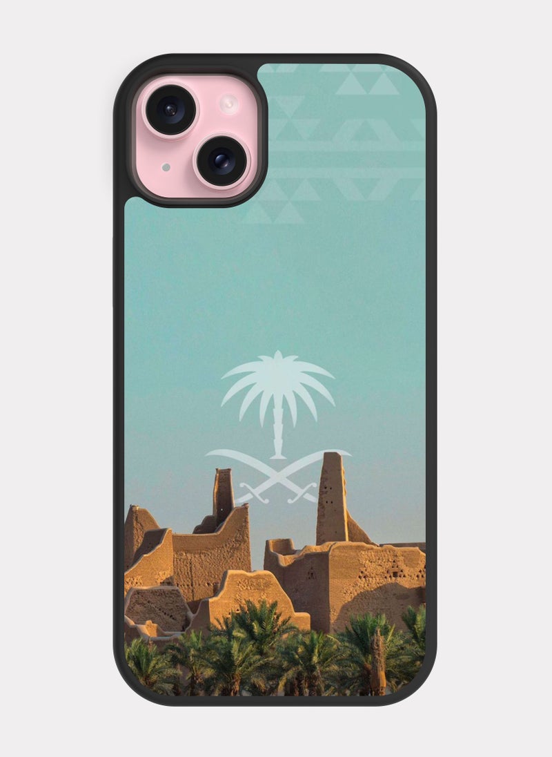 PXLAAT iPhone 15 Plus case cover Diriyah Old Saudi Arabia - Image 1