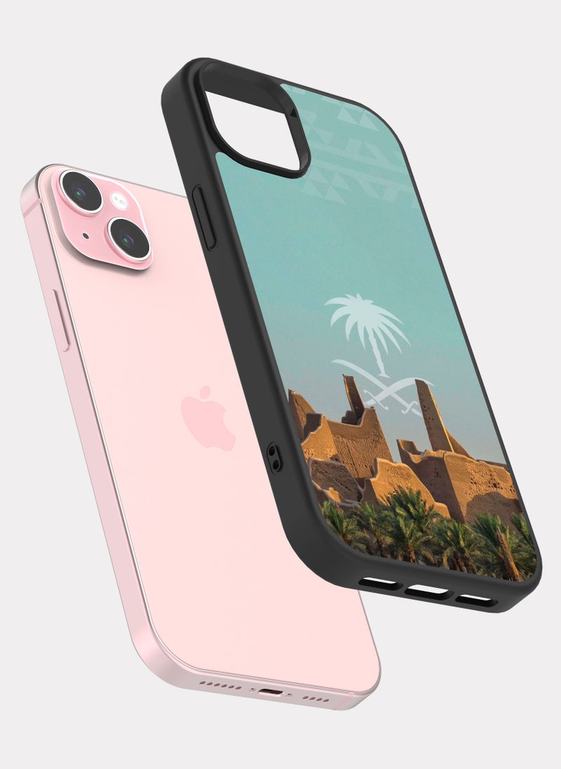 PXLAAT iPhone 15 Plus case cover Diriyah Old Saudi Arabia - Image 2