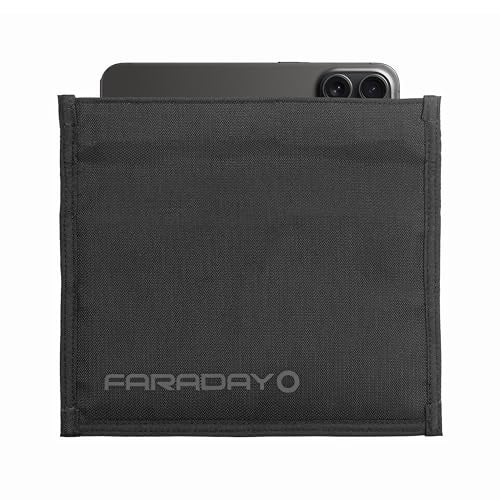 Faraday Defense Faraday Bag Jacket Pro for Phones | Magnetic Closure, Shielding - Law Enforcement & Military, Travel & Data Security, Privacy, Anti-Tracking Anti-Hacking Black (Phone) - Image 1