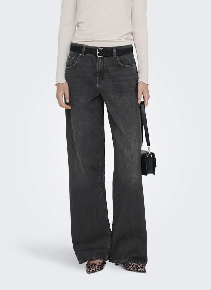 اونلي Casual Wide Leg Jeans