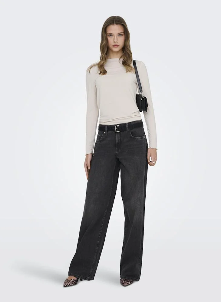 ONLY  Casual Wide Leg Jeans for Women | Best Price UAE