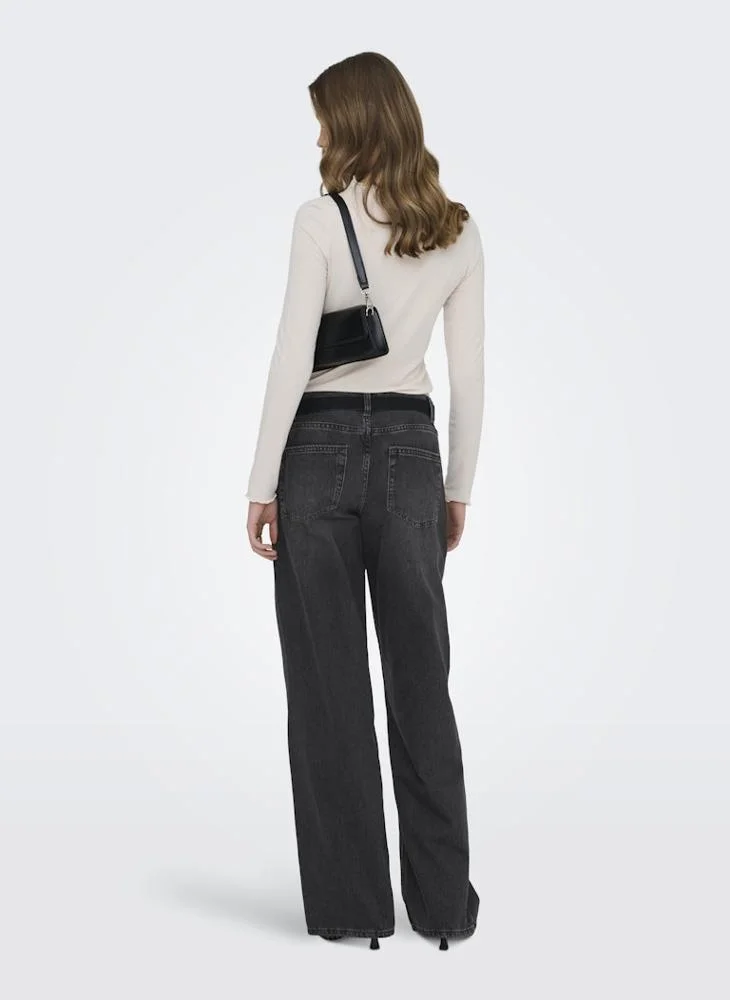 اونلي Casual Wide Leg Jeans