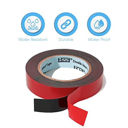 HPP Double Sided Tape, Heavy Duty Tape, Strong and Permanent for Outdoor and Indoor (1 in x 16 ft) - Image 5
