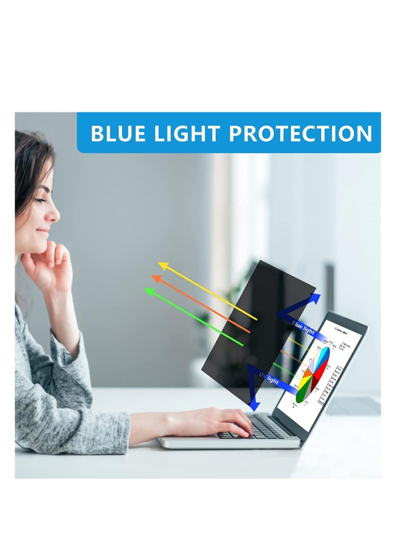 Generic 11.6" Laptop Privacy Screen Protector for 16:9 Aspect Widescreen Computer Monitor, 11.6 Inch Eye Protection Privacy Laptop Screen Filter Anti-Glare Anti-Blue Light Privacy Film Bubble Free  - Image 5