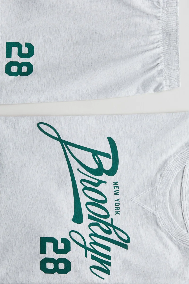 H&M Cotton jersey pyjamas