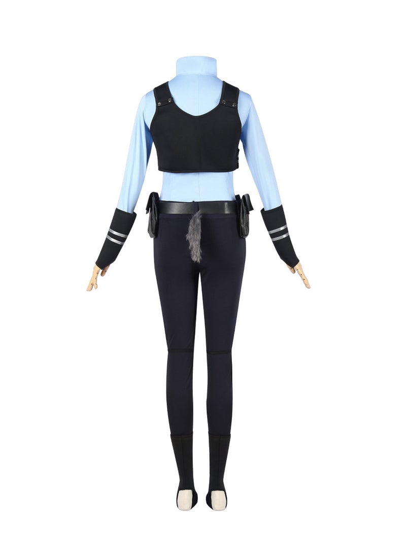 Zootopia bunny police officer judy cosplay comic show animation costume - Image 4