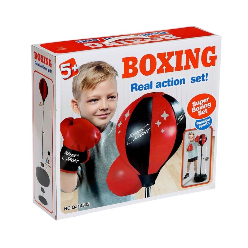 King Sport - Boxing Punching Ball Play Set 102 cm - QJ14303 - Image 1