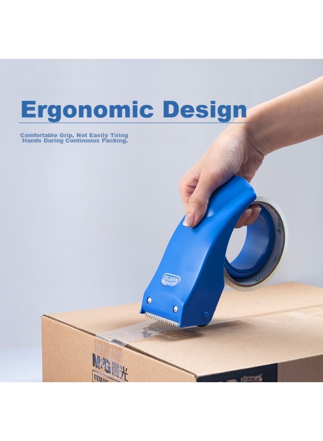 ام اند جي M&g Stationery 48mm ماكينة تغليف بقاطع شريط، قاعدة شريط، عبوة فردية، لوازم مكتبية، لون عشوائي، Ajd97368 - Image 2