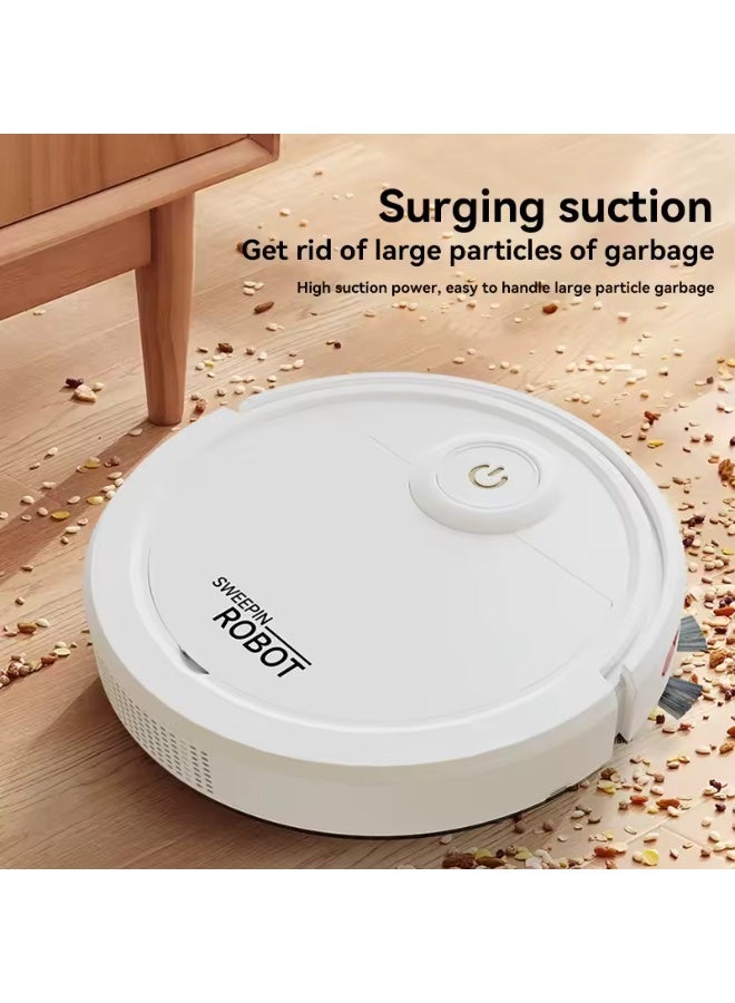 Raxoom Intelligence 3-in-1 Sweeping Machine – Smart Sweeping, Mopping & Vacuuming | 90 Minutes Runtime | 3-Hour Charging | Lightweight 980g | Cordless Floor Cleaner for Home, Office, or Apartment Use - Image 1